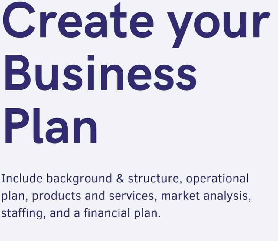Develop a business plan draft for your new business