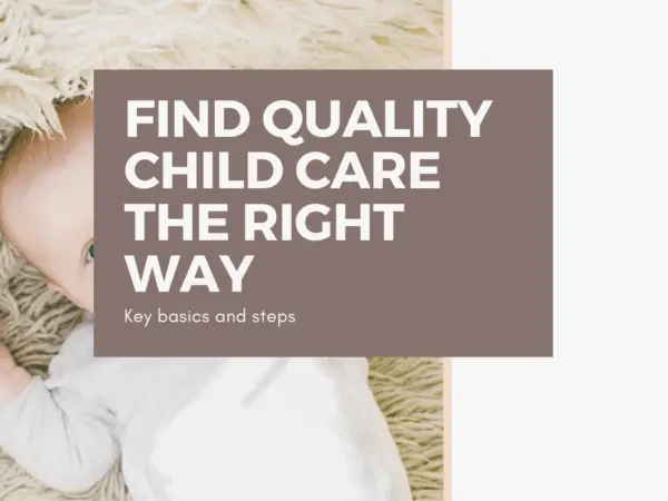 find quality child care