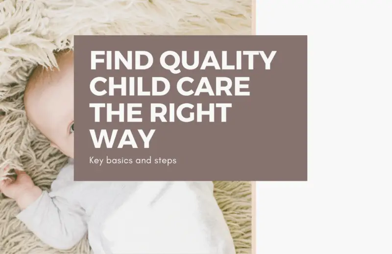 find quality child care