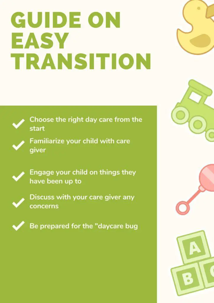 guide on easy toddler transition to daycare
