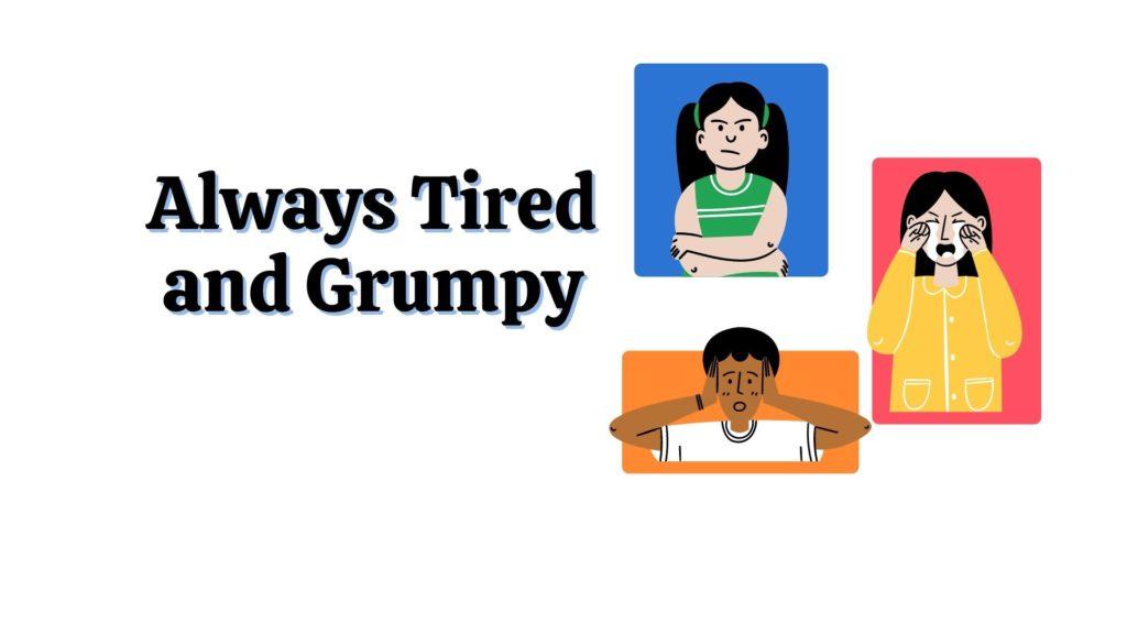 House chores leaves moms tired and grumpy