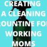 Simple Tips for Working Moms on Keeping Home Always Clean