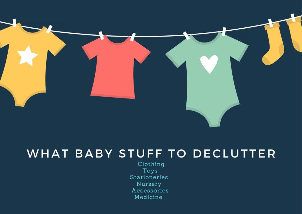 baby items that need decluttering