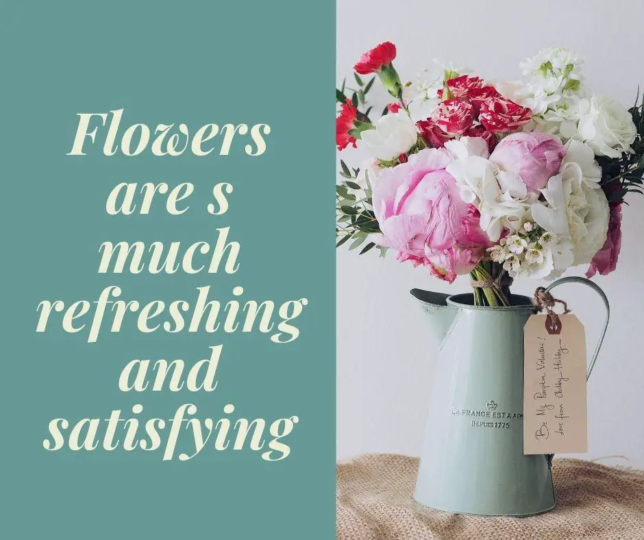 Flowers are cheap & simple self-appreciation treat ideas for working moms