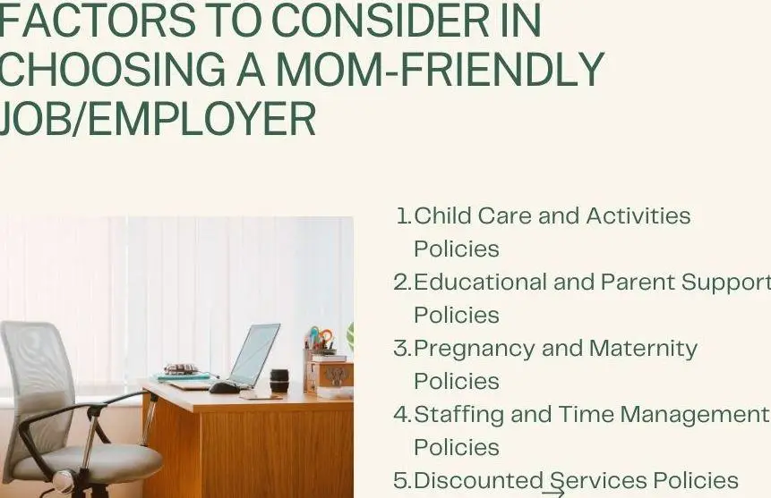 Things Moms Must Look for in Choosing Good Job/Career