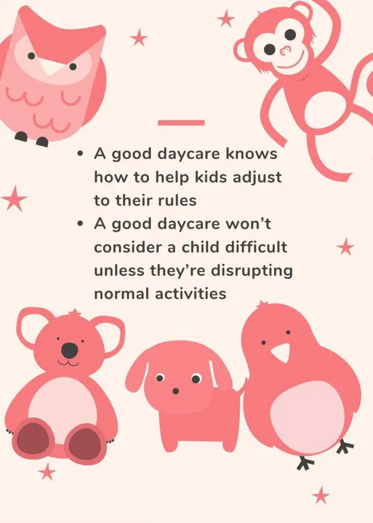 why daycares can refuse to admit your child