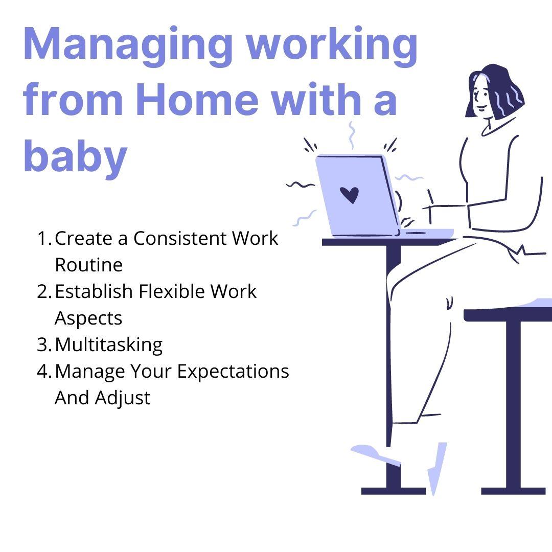 Tips on Working from Home with Baby(without Burnout) - The Career Mum