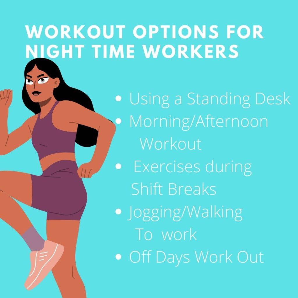 Convenient & Recommended Exercises when Working Night Shift