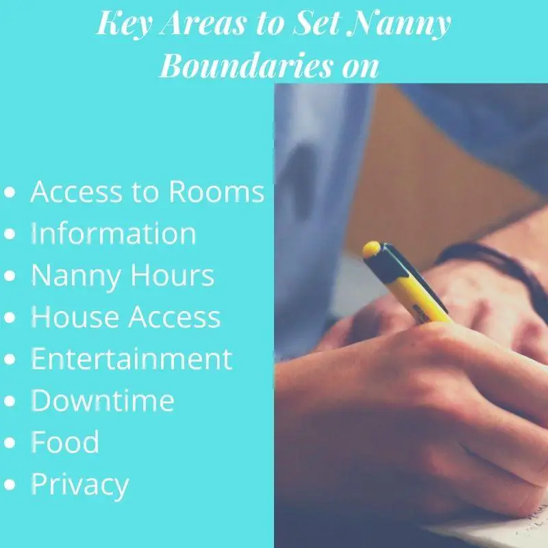 Things & Areas Moms Must have Boundaries with Nanny