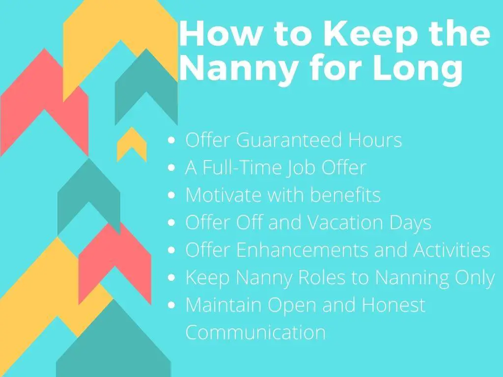 Expert Secrets & Tips on How to Keep your Nanny for Longer 