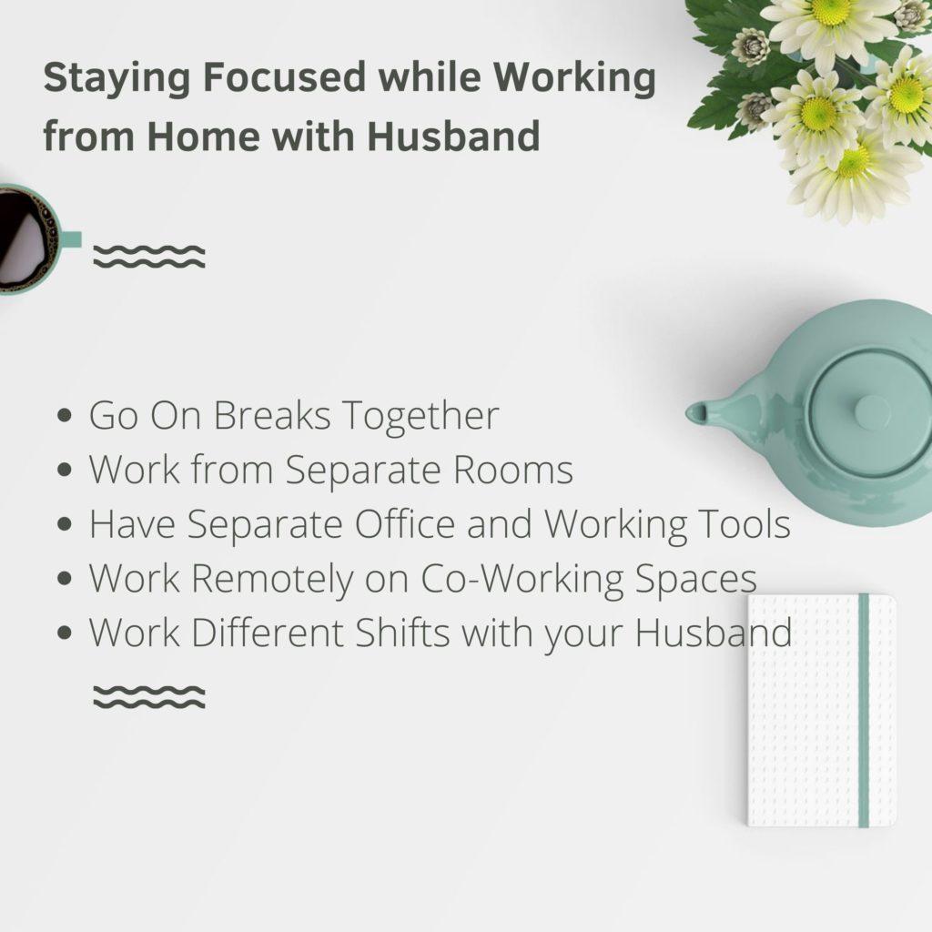 Proven ways on productive co-working at home with husband