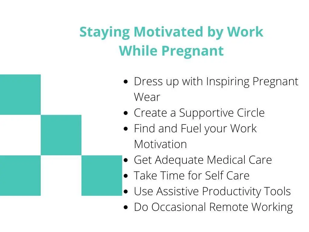 Ways to Stay Motivated at Work While Pregnant
