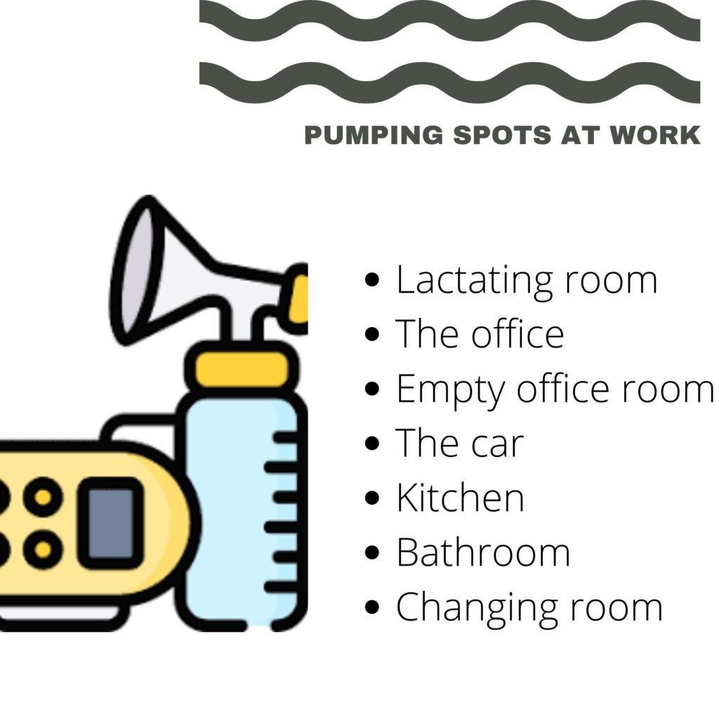 Most Ideal & Practical Pumping Spots in the Office 