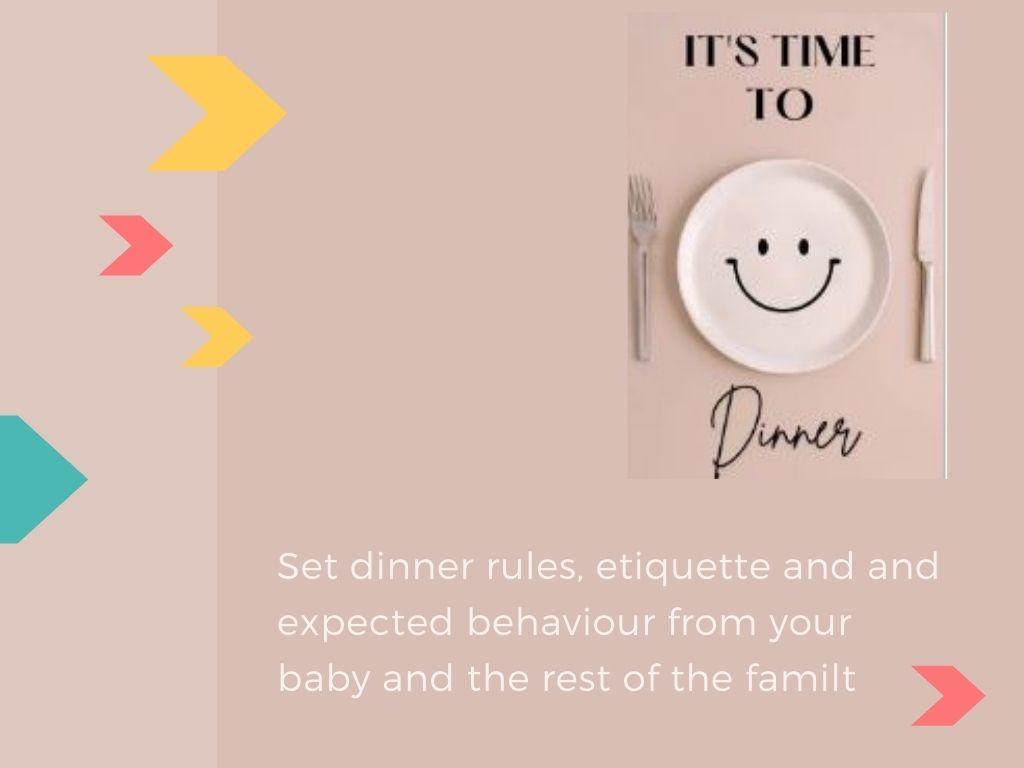 Tips on Developing Good Dinner Habits for Kids