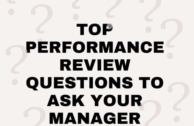 top performance review questions