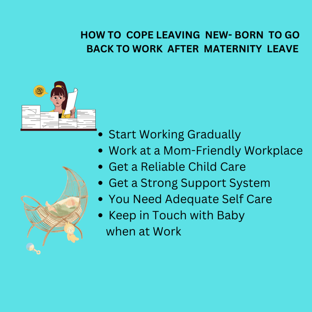 Secrets for Successfully Leaving Newborn & Going Back to Work