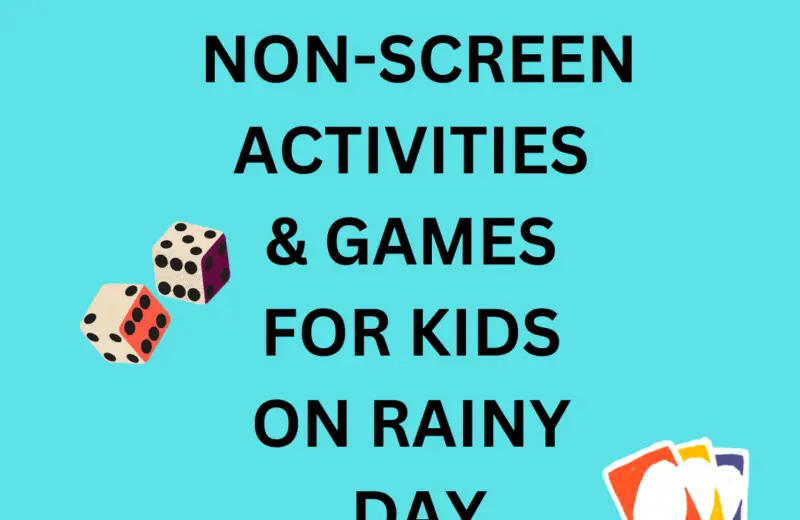 best activities and games to play for kids on rainy day