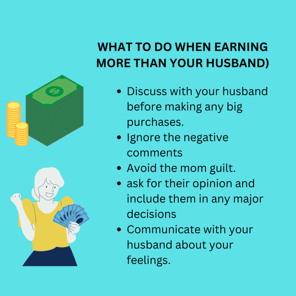 Expert Advice: What to do when you Earn More than your Husband