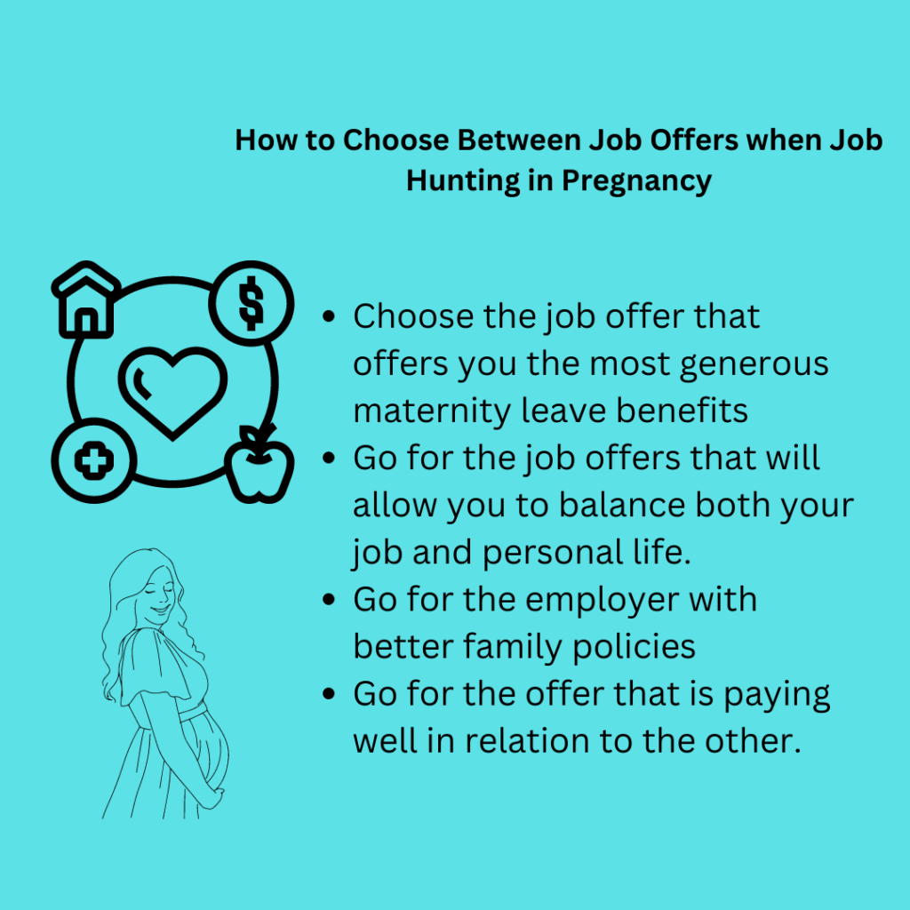 Expert Advice on Choosing Job Offers when Pregnant