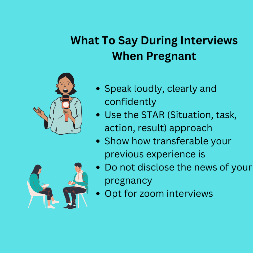 Rules/Do and Don'ts During Interviews When Pregnant