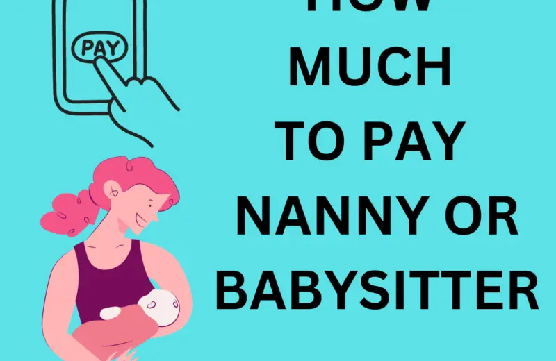 how much to pay nanny or baby sitter