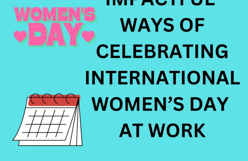 how to celebrate international womens day at work