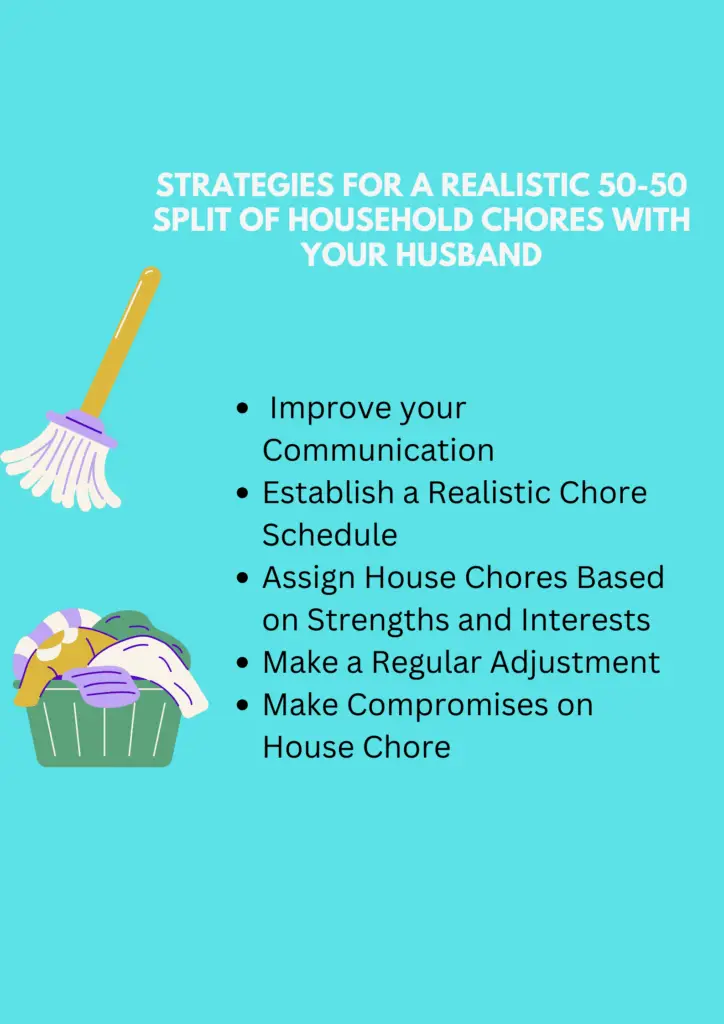 Strategies for a Realistic 50-50 Split of Household Chores with Your Husband