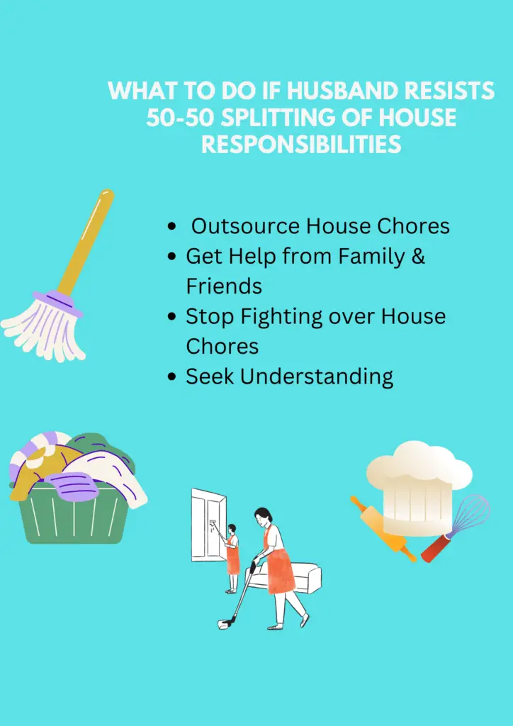 What to Do if Husband Resists 50-50 Splitting of House Responsibilities