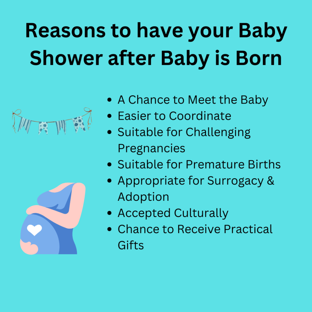 Why to have your baby shower party after birth